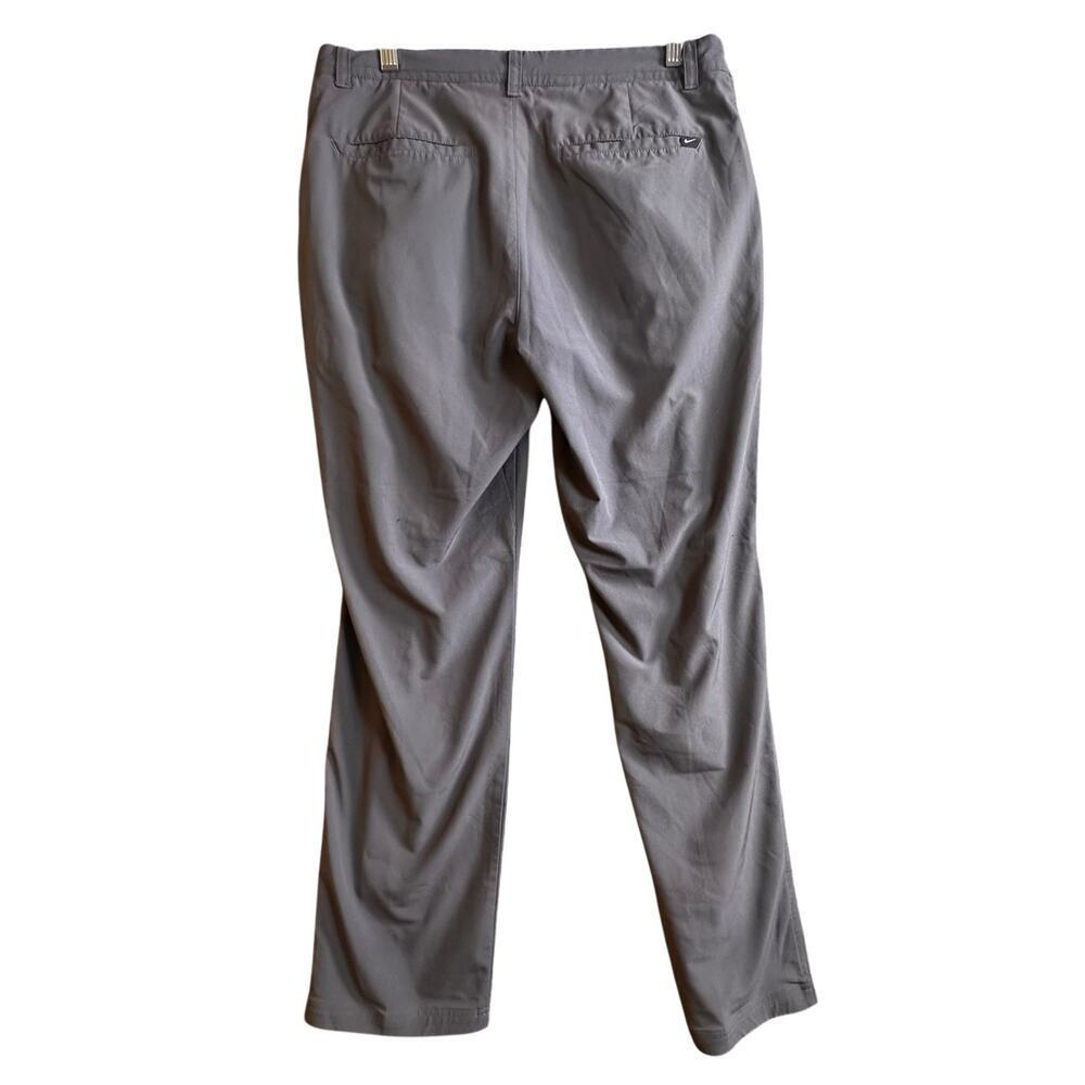 Nike Golf Pants‎ Mens 32x30 Dri-Fit Standard Fit Performance Chino Slacks Gray - Picture 6 of 14